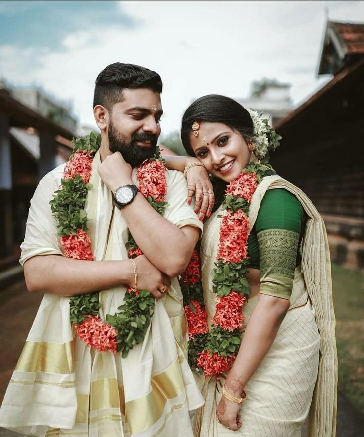  Wedding Poses for South Indian Couples