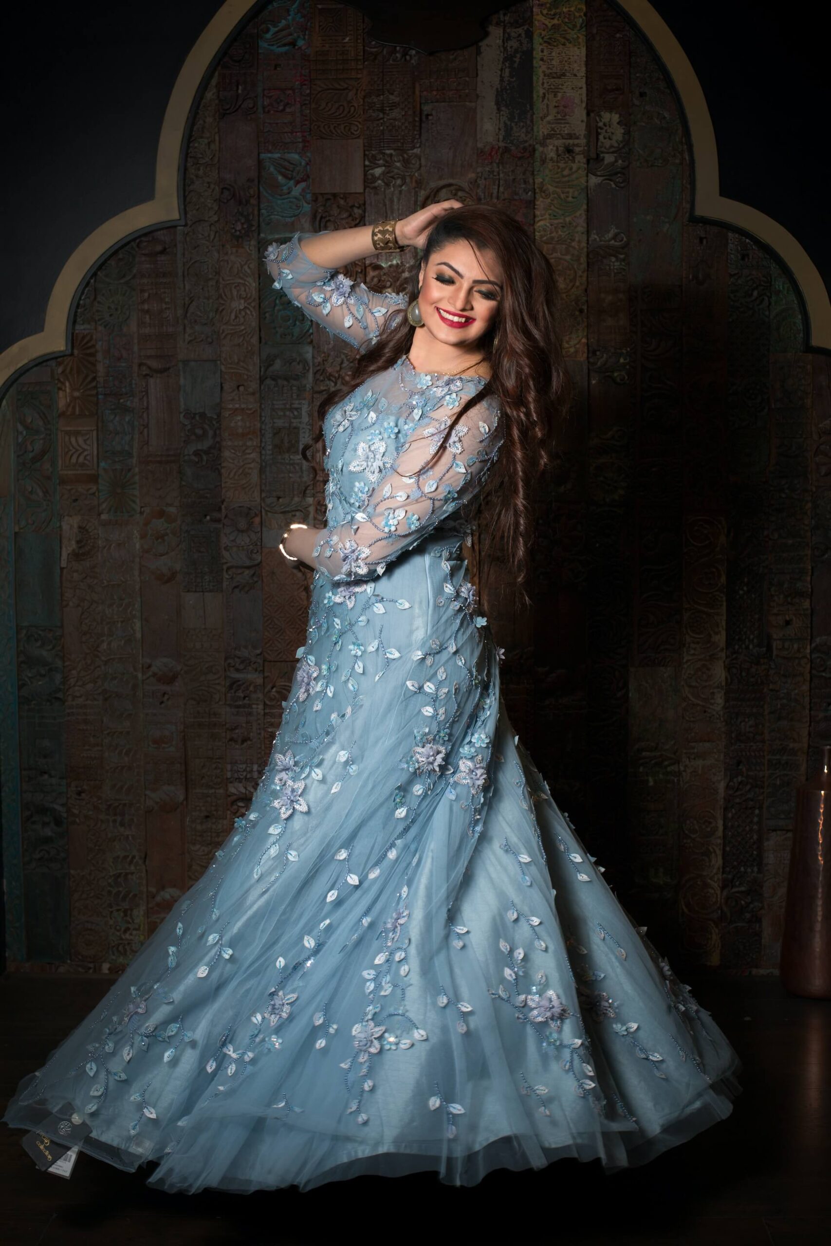 Wedding bride photoshoot