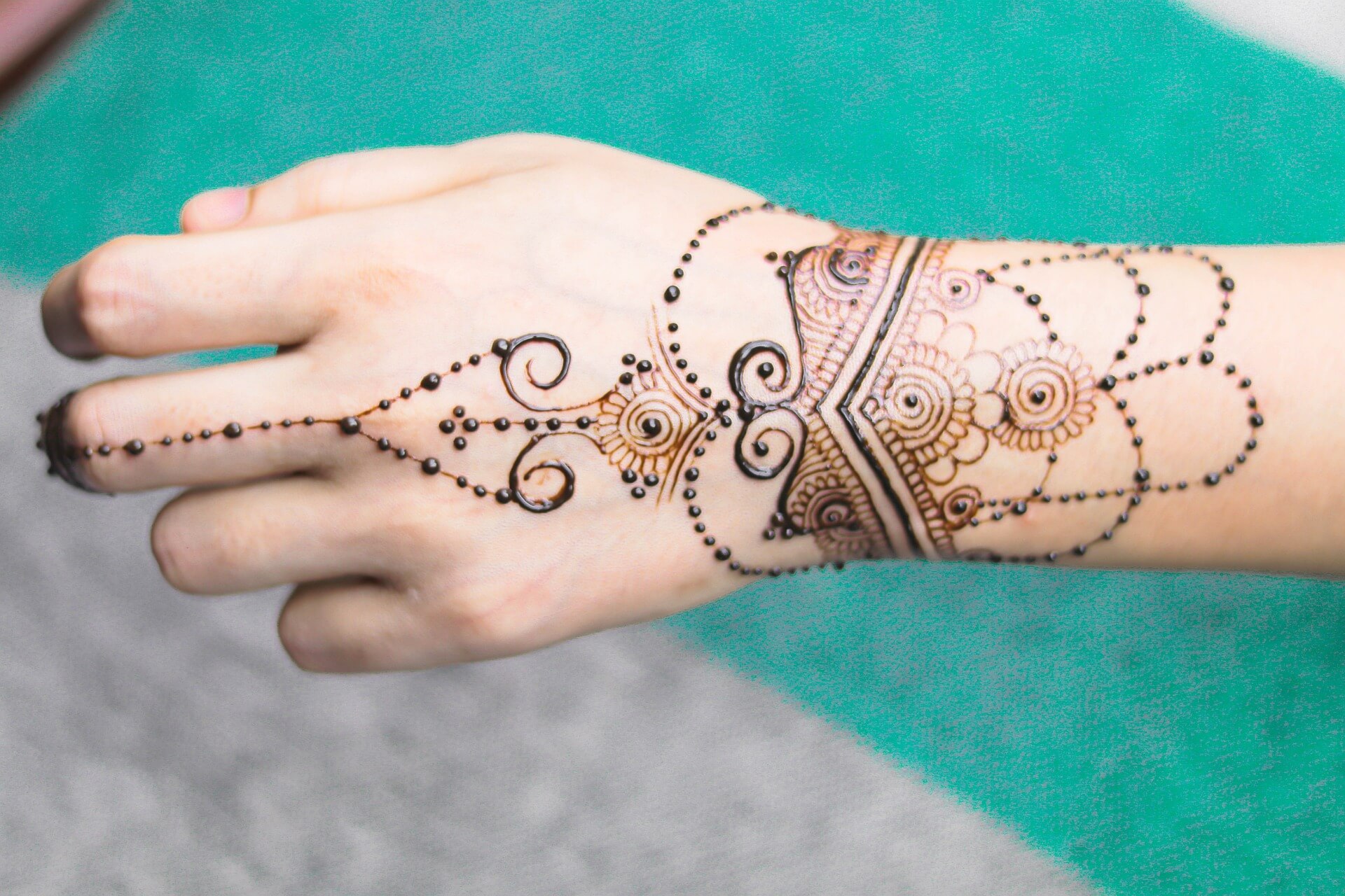 Wedding mehndi design 4