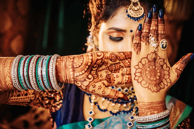 Wedding mehndi design