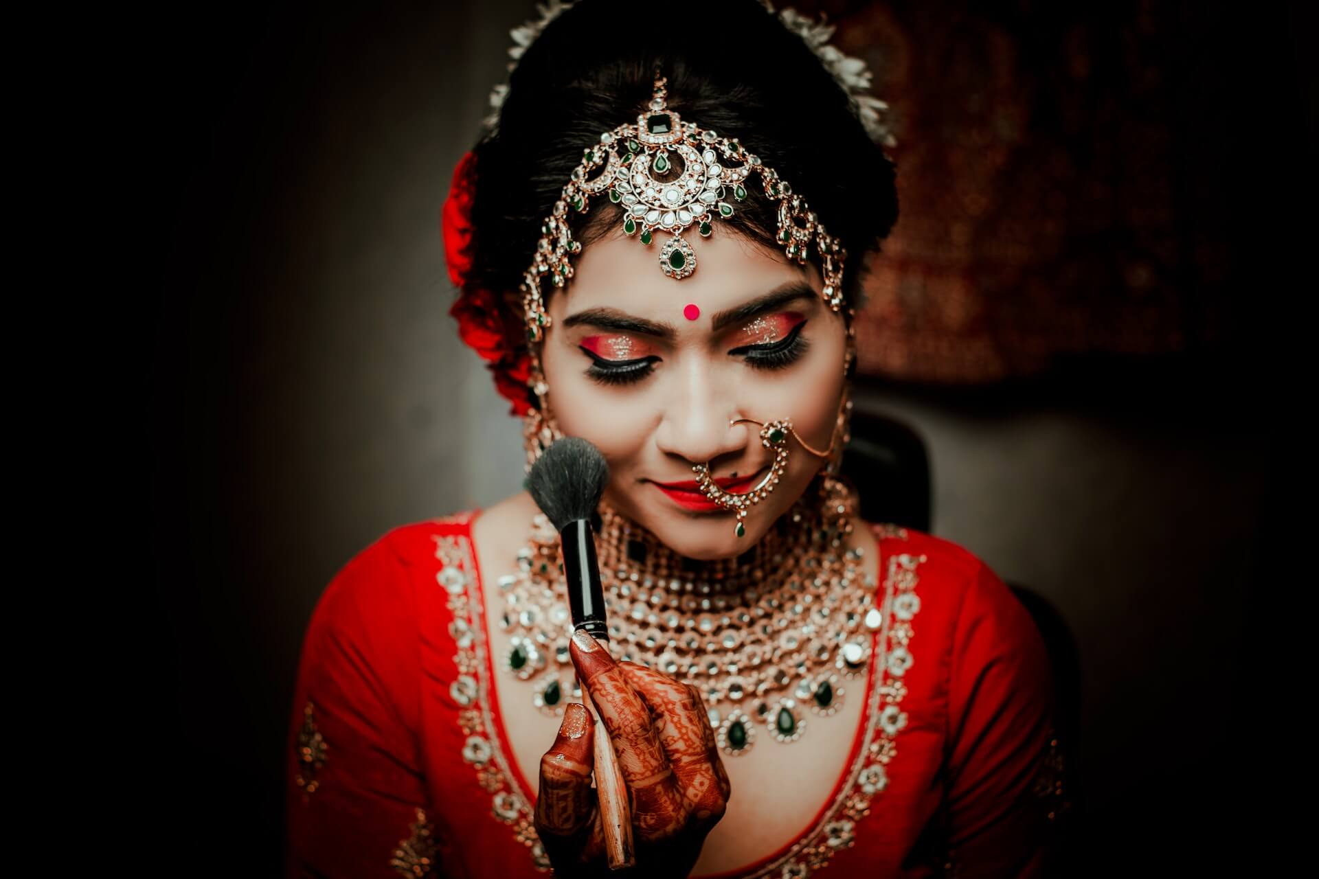 Wedding bride photoshoot